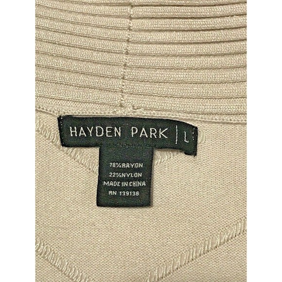 Lagenlook Cardigan Size L Women's Hayden Park Comfortable Fit Trend BoHo - Picture 5 of 6